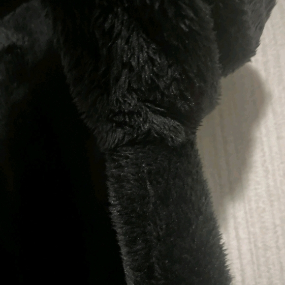 Lilly Pulitzer Size Medium Black Skipper Sherpa Popover Very Soft - Picture 9 of 10